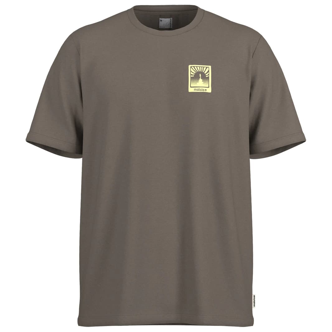 Мъжка тениска Maloja ZuelM. T-shirt - Warm Shadow