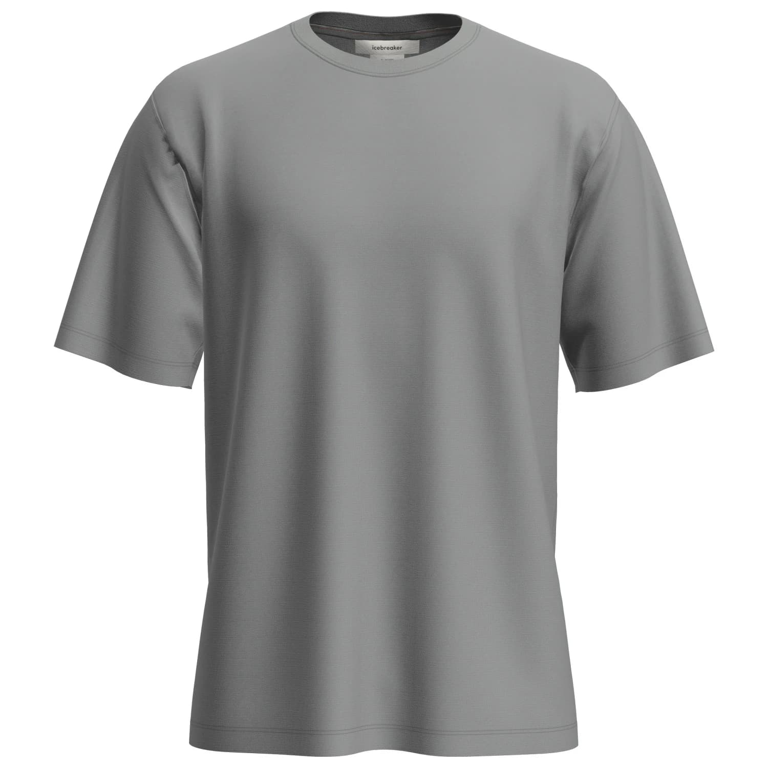 Мъжка мериносова блуза Icebreaker Merino 150 Tech Lite S/S Relaxed Tee Merino shirt - Proto Grey