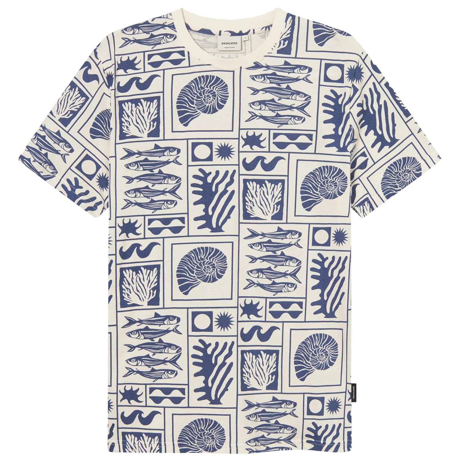 Мъжка тениска Dedicated T-Shirt Stockholm T-shirt - Blue