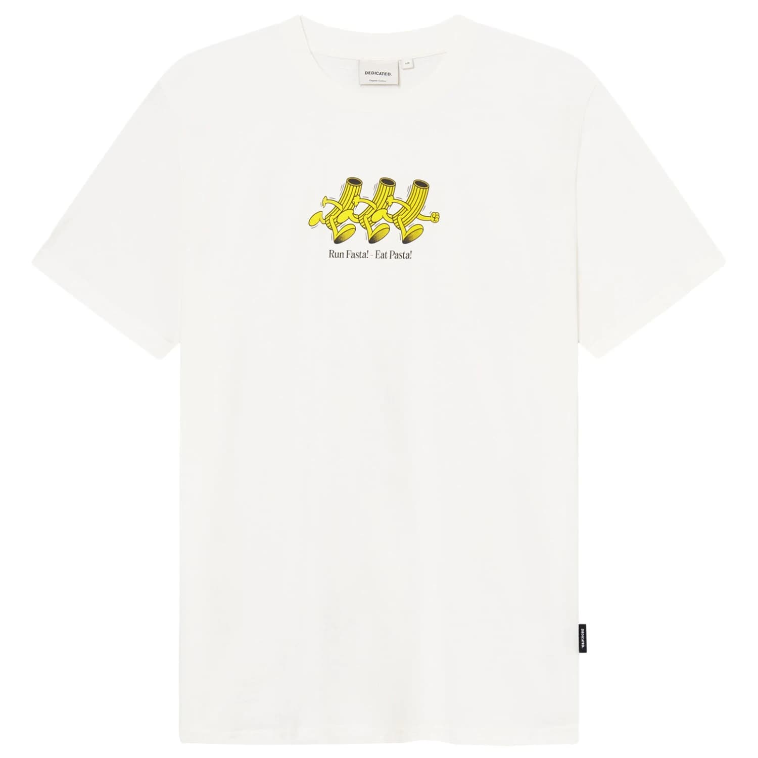 Мъжка тениска DEDICATED T-Shirt Stockholm T-shirt Run Fasta - Eat Pasta