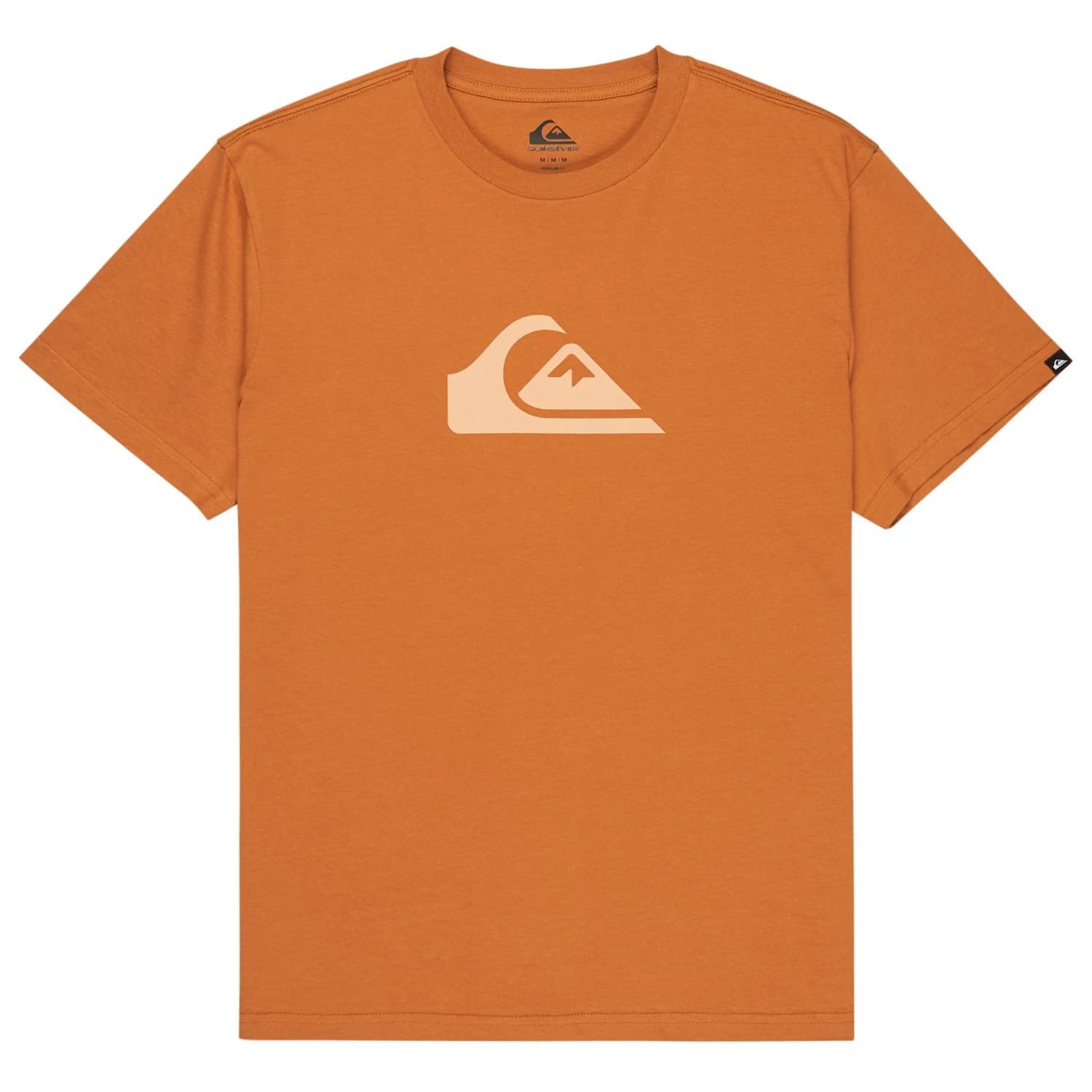 Мъжка тениска Quiksilver EV Comp Logo S/S T-shirt - Tobacco Brown