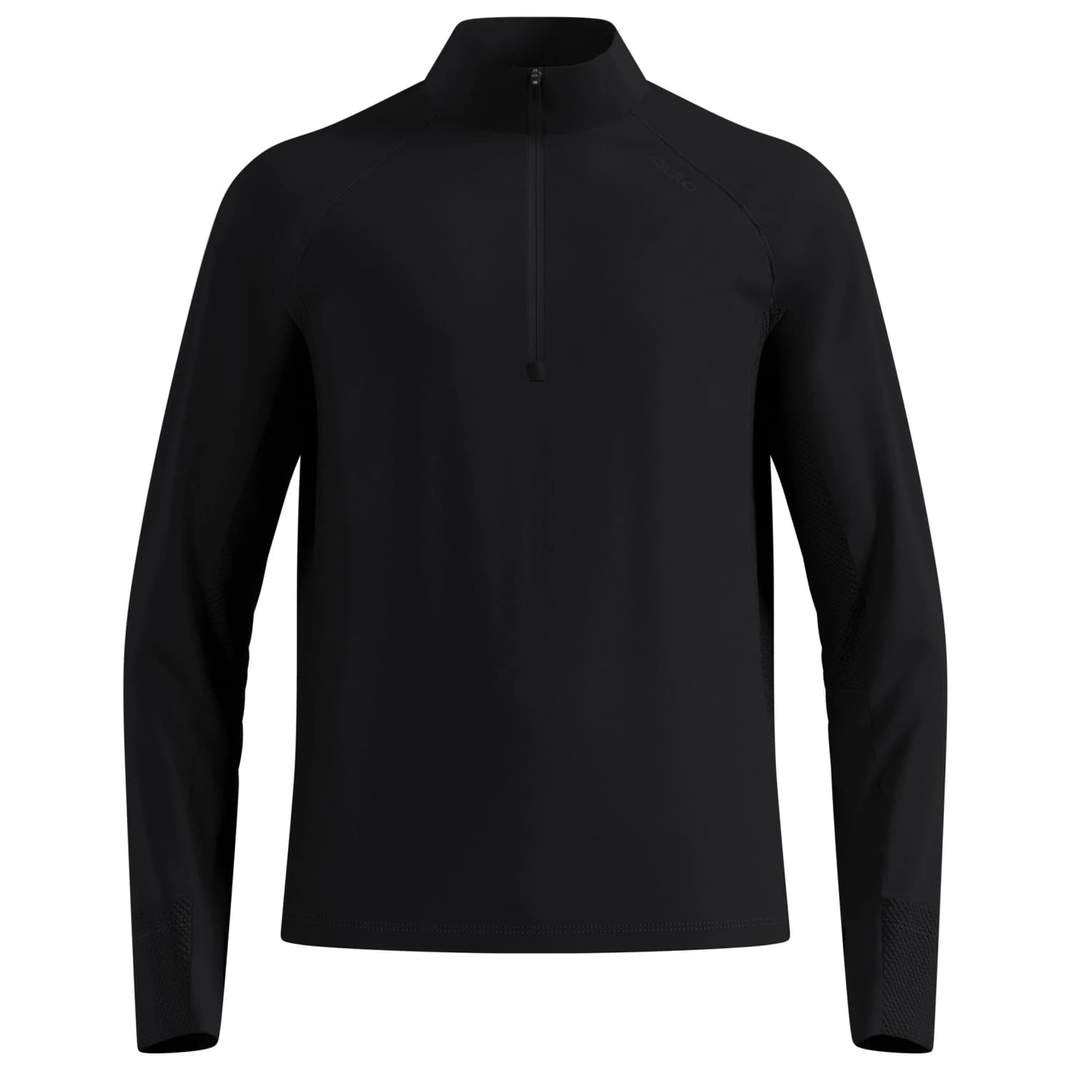 Мъжка тениска Odlo X-Alp Mid Layer 1/2 Zip Running shirt - Black