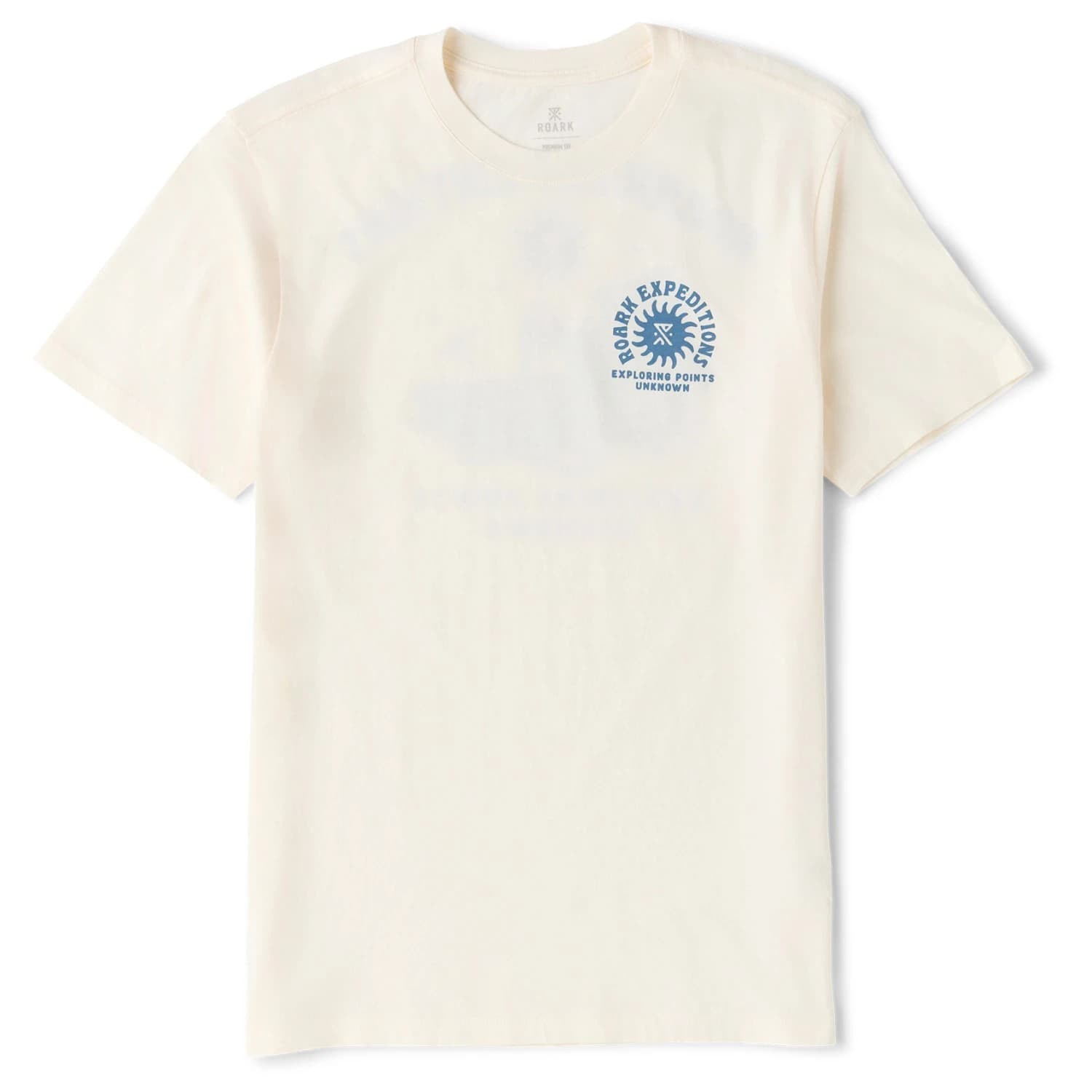 Тениска Roark Points Unknown T-shirt - Off White
