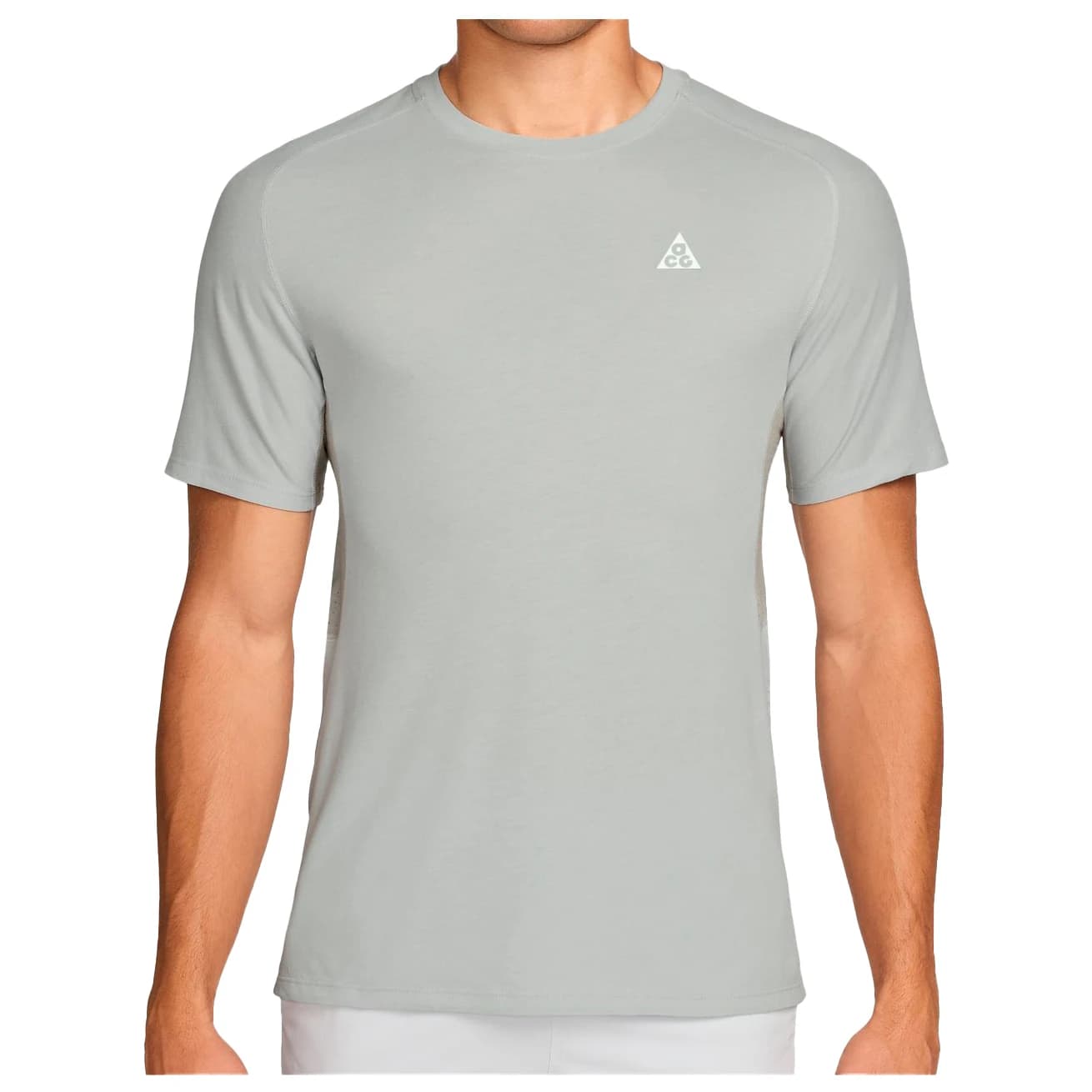 Мъжка тениска Nike ACG Dri-Fit ADV Solar Chase S/S Running shirt - Grey Fog / College Grey / Summit White