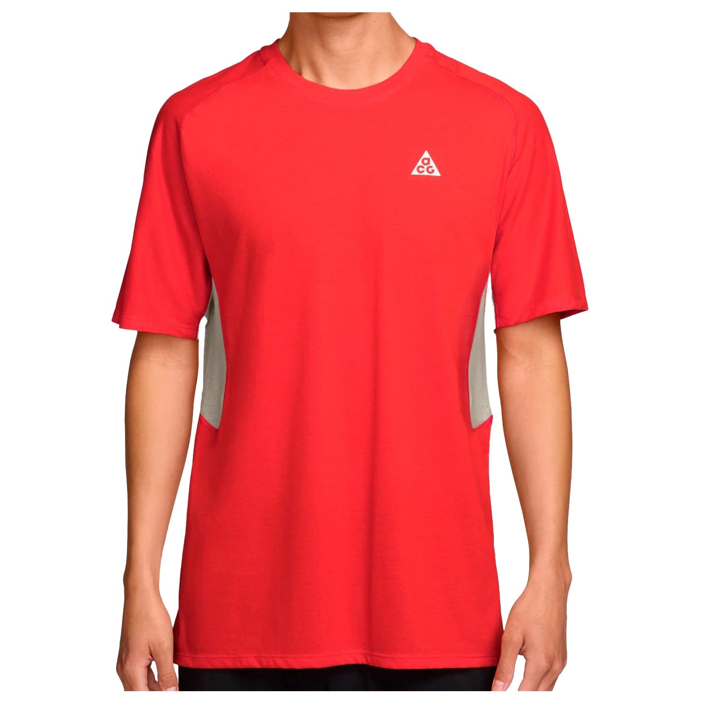 Мъжка тениска Nike ACG Dri-Fit ADV Solar Chase S/S Running shirt - Light Crimson / Cream II / Summit White