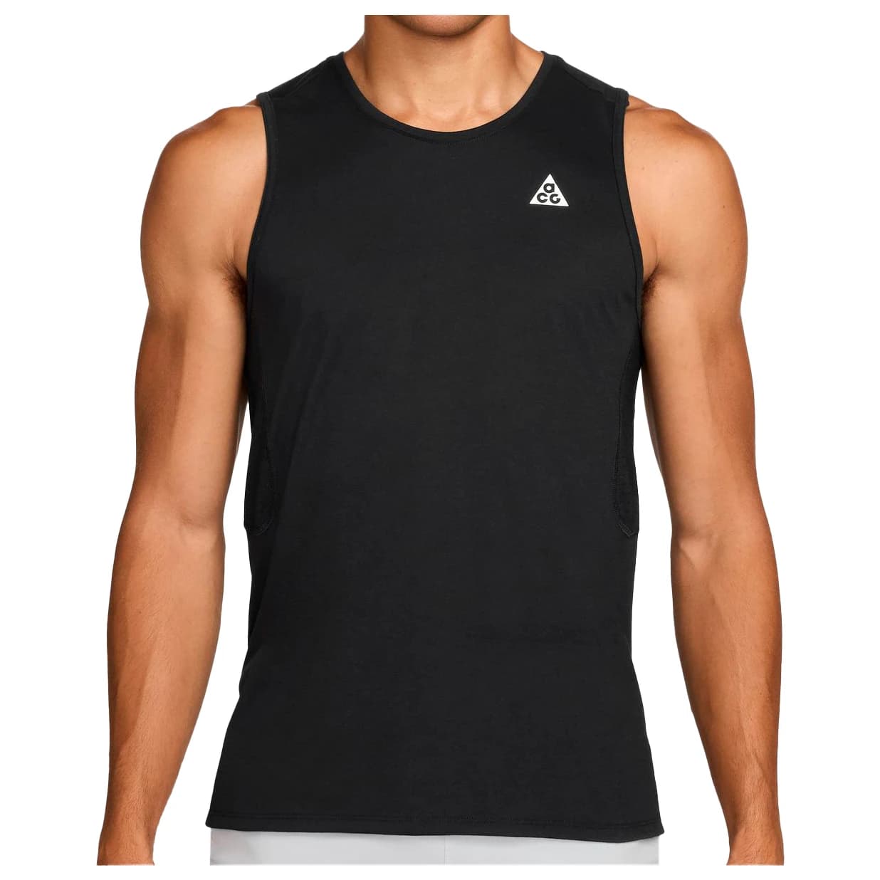 Мъжки потник с широка презрамка Nike ACG Solar Chase Dri-Fit ADV Tank Top - Black / Black / Summit White