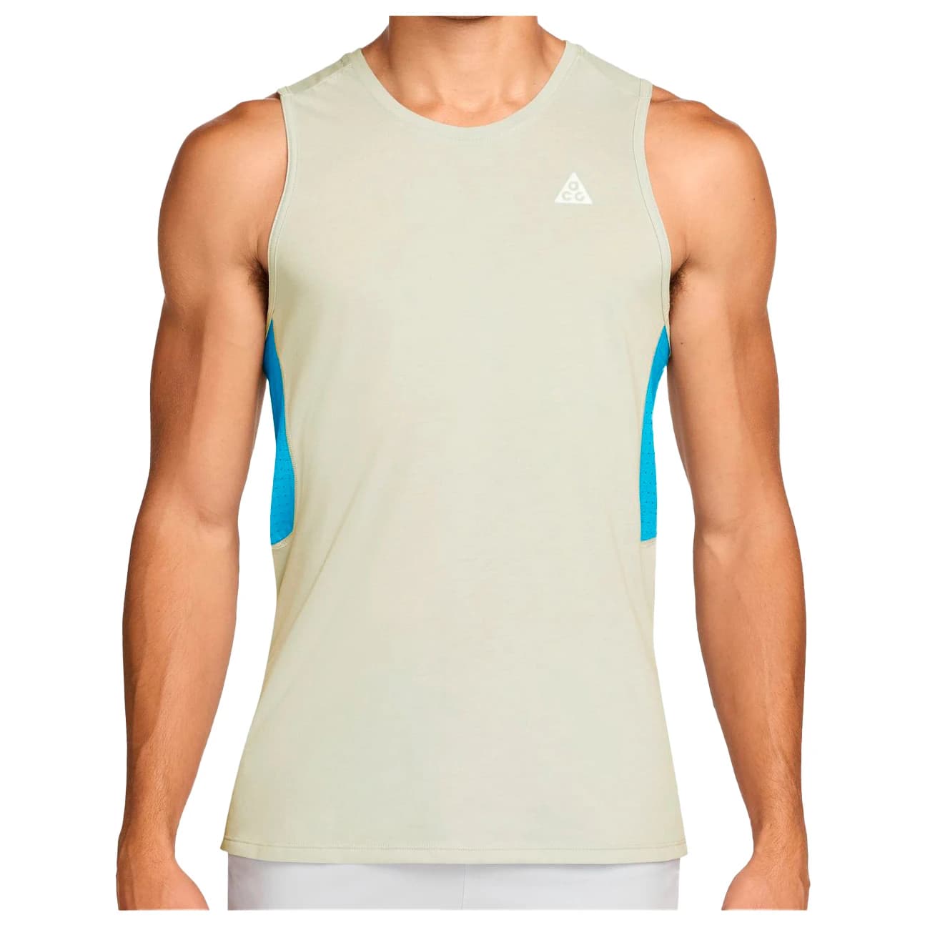 Мъжки потник с широка презрамка Nike ACG Solar Chase Dri-Fit ADV Tank Top - Sea Glass / Baltic Blue / Summit White