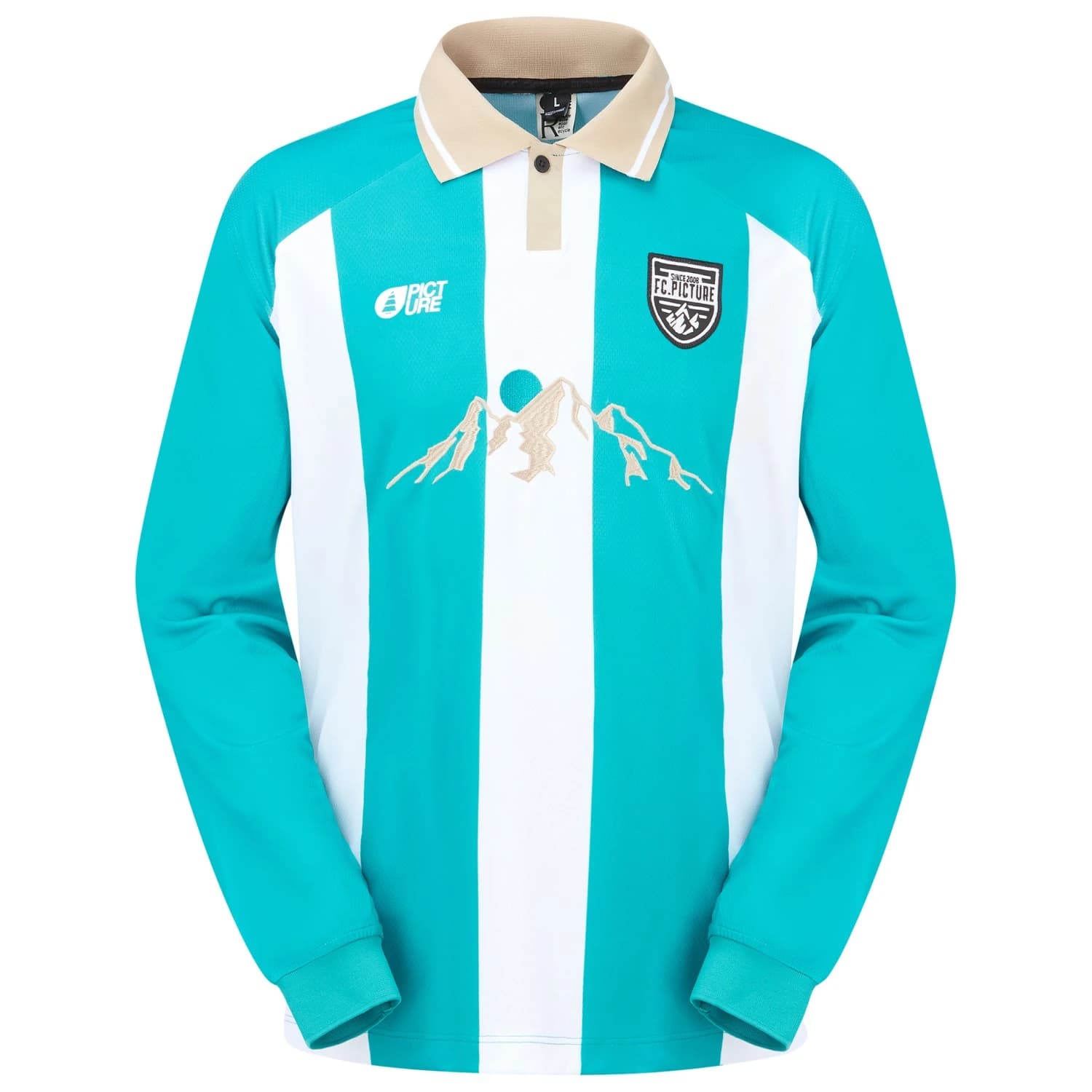 Мъжка блуза с дълъг ръкав Picture FC Picture L/S Tee Longsleeve - Capri Breeze