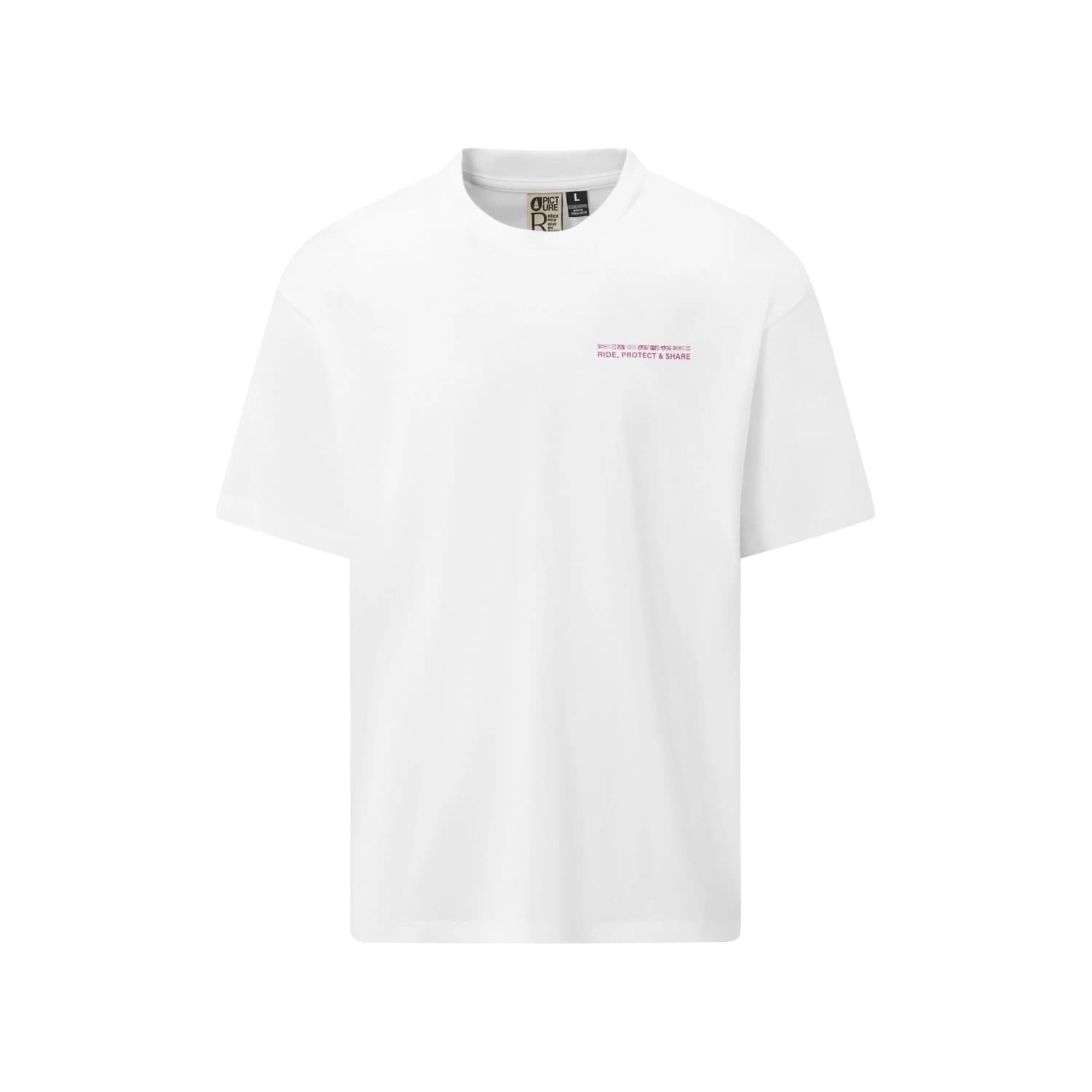 Мъжка тениска Picture Hungry OTD Tee T-shirt - White
