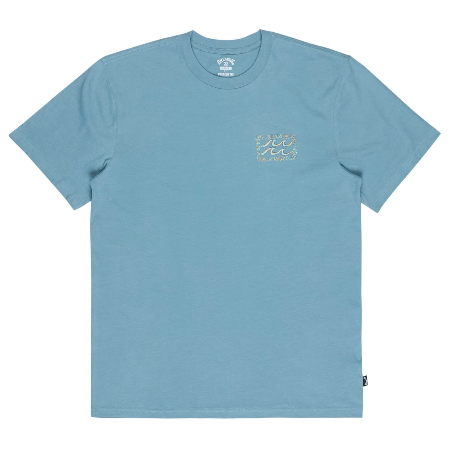 Мъжка тениска Billabong Crayon Wave S/S T-shirt - Blue Fog