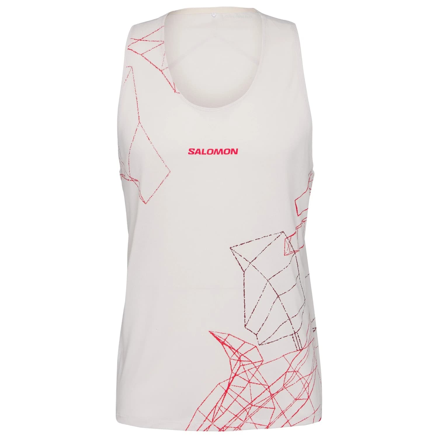 Мъжка тениска Salomon S/Lab Speed Singlet Running shirt - Lilac Ash