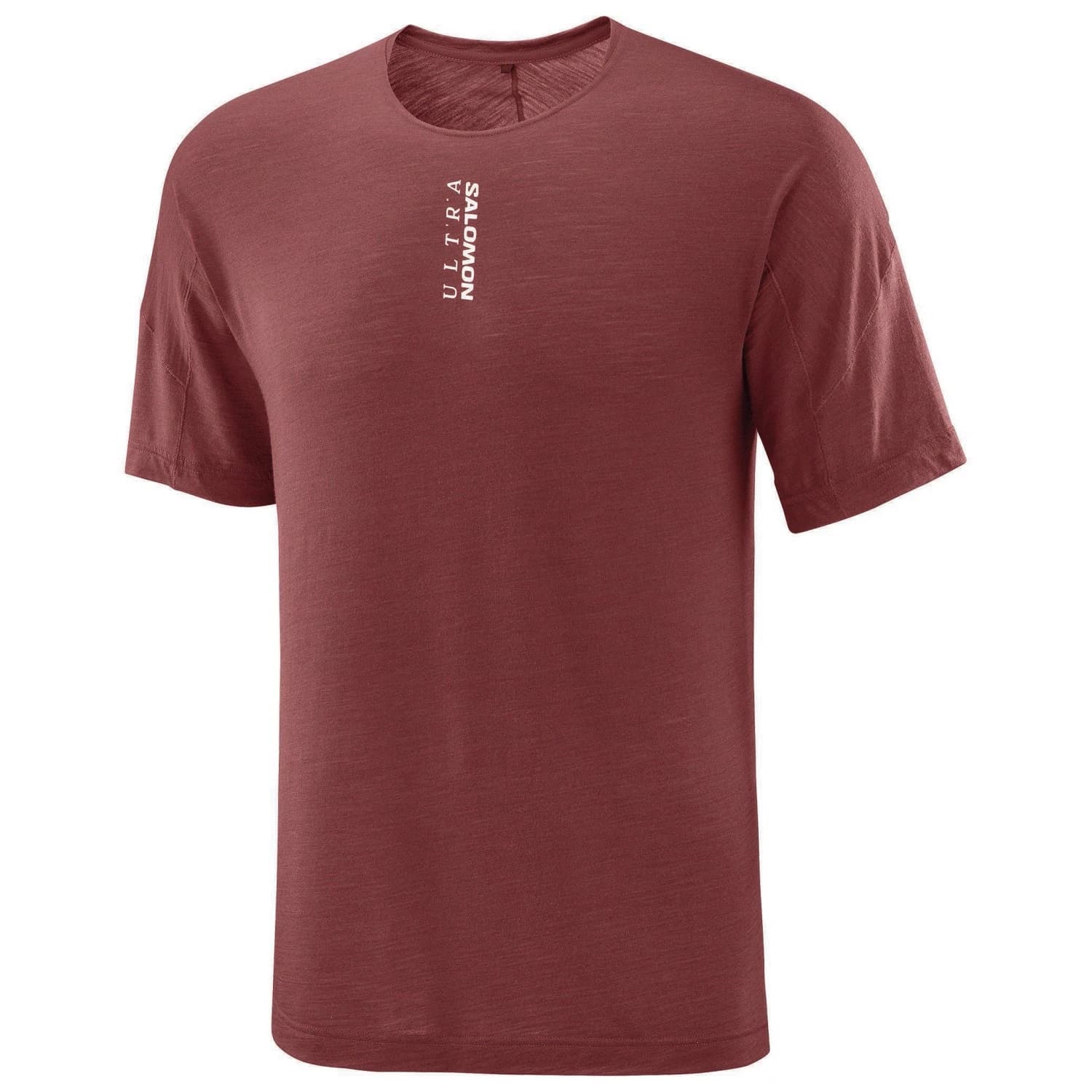 Мъжка тениска Salomon Ultra Short Sleeve Tee Running shirt - Syrah