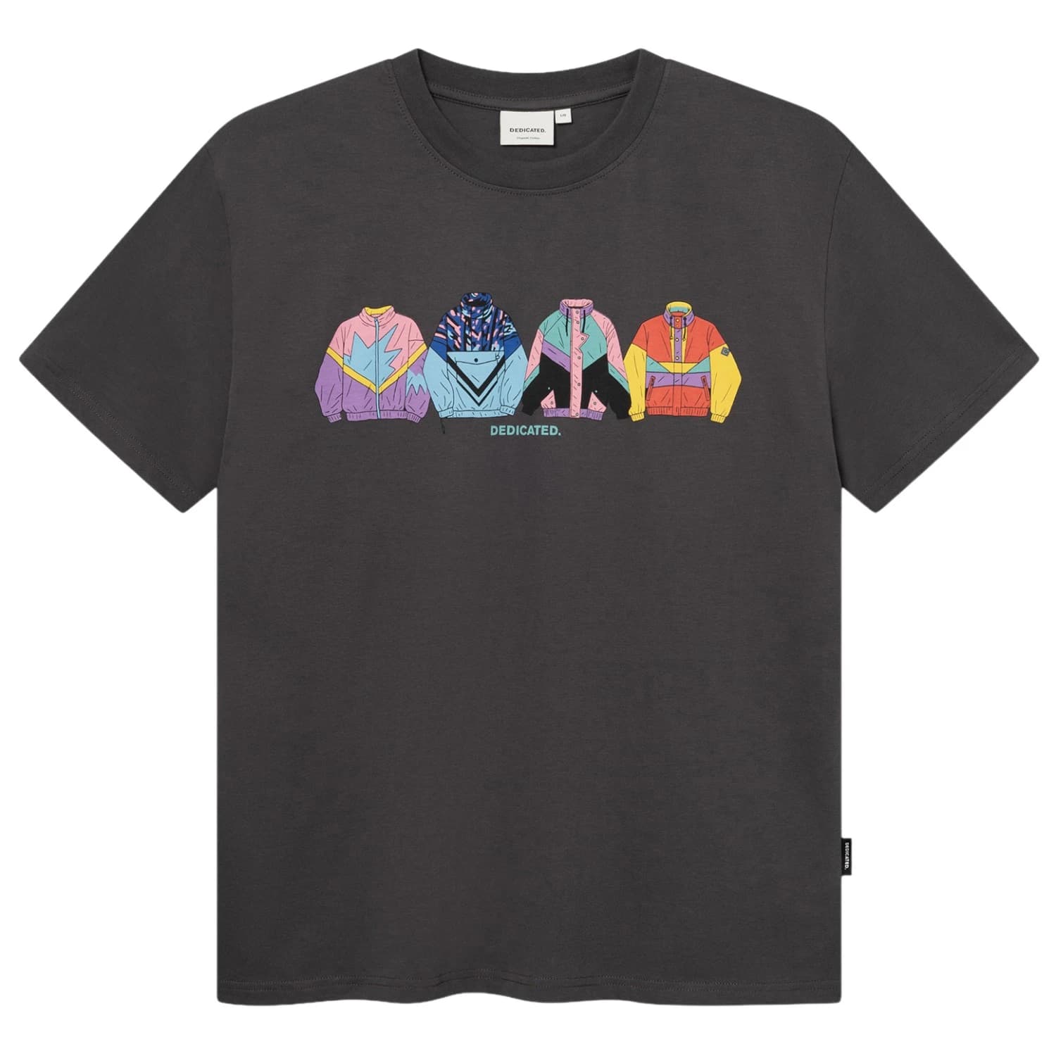 Мъжка тениска DEDICATED T-Shirt Stockholm Im Fashion T-shirt - Charcoal