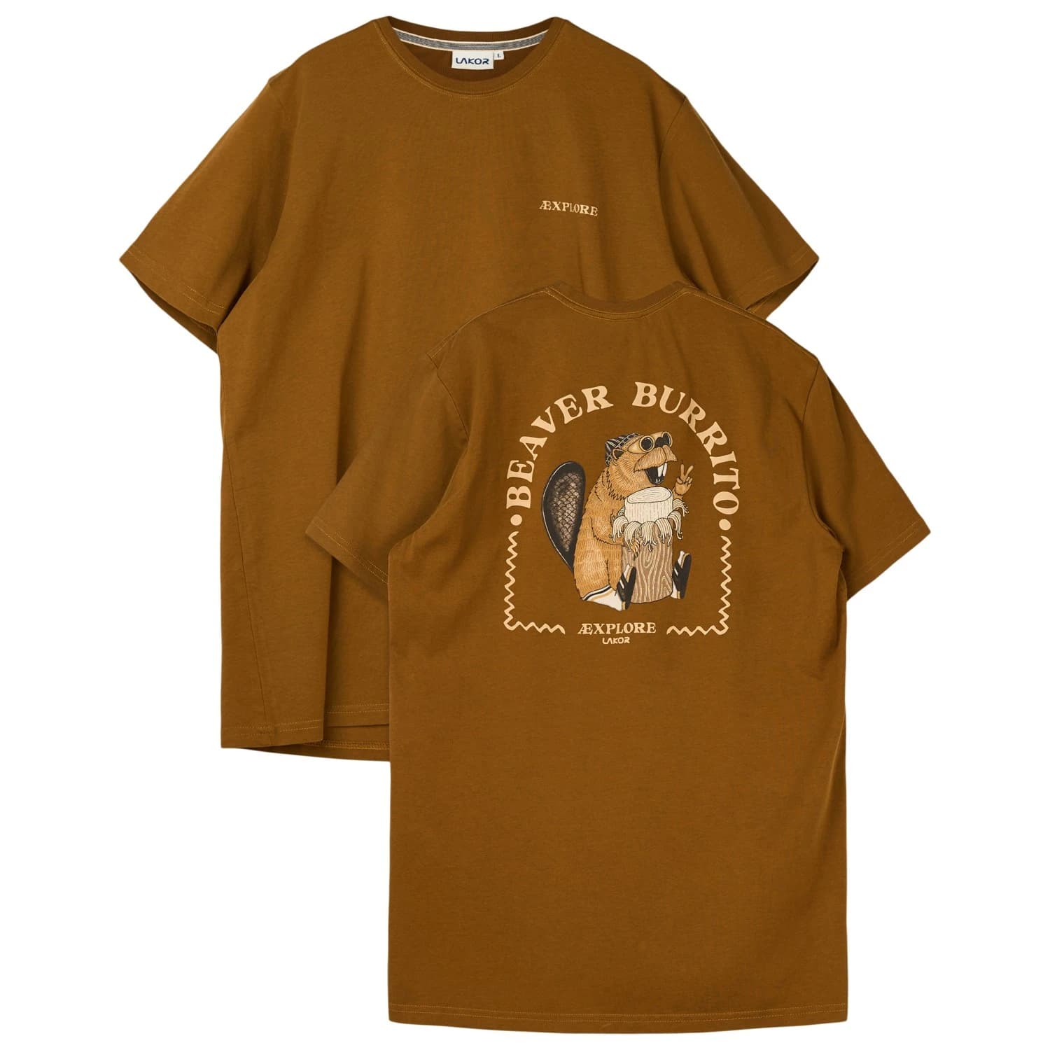 Тениска LAKOR Beaver Burrito T-Shirt - Monk's Robe