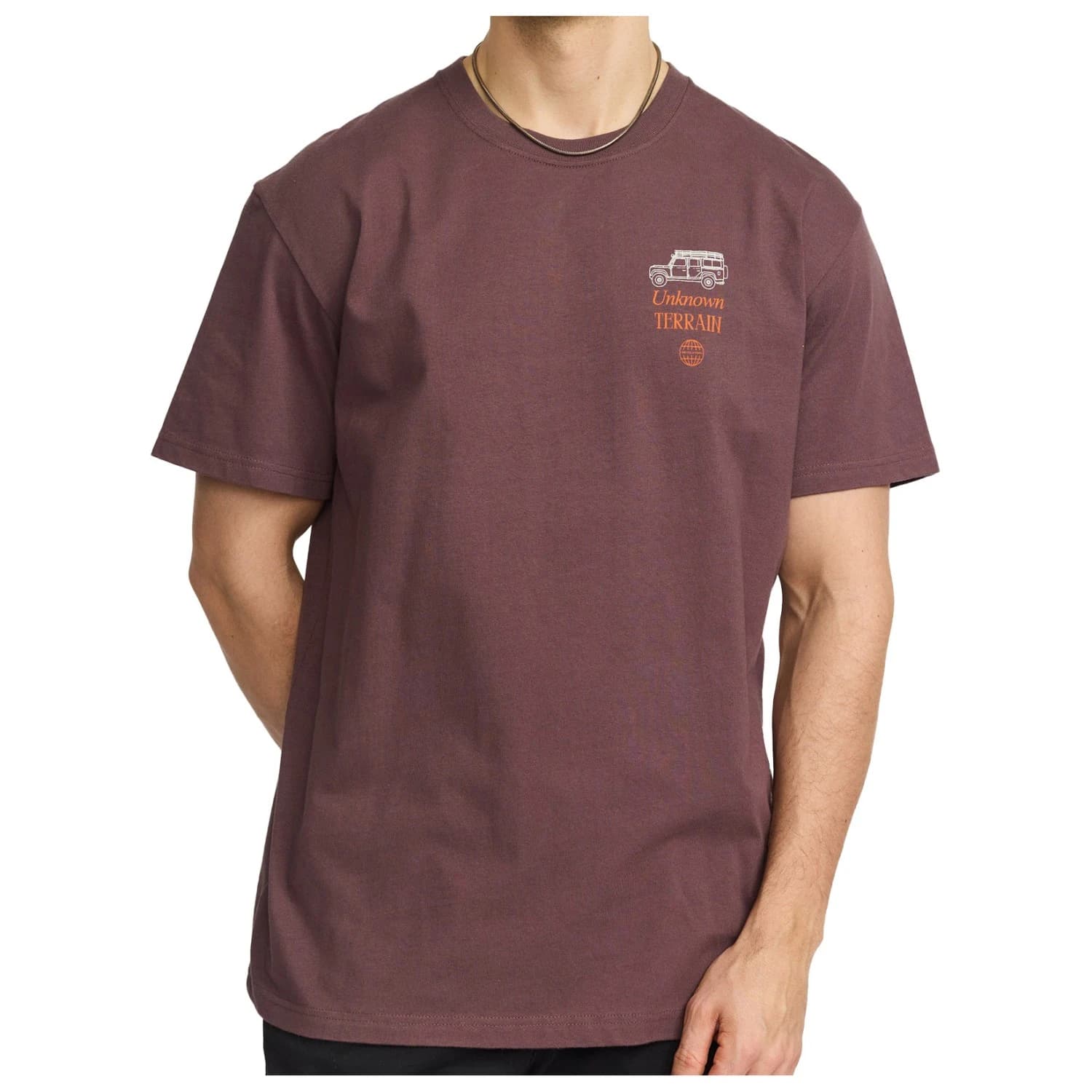 Тениска Revolution Printed T-Shirt 1464 TER T-shirt - Dustpurple