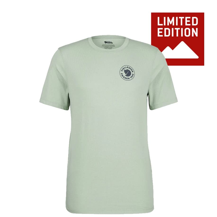 Мъжка тениска Fjällräven 1960 Logo T-Shirt Exclusive T-shirt - Misty Green