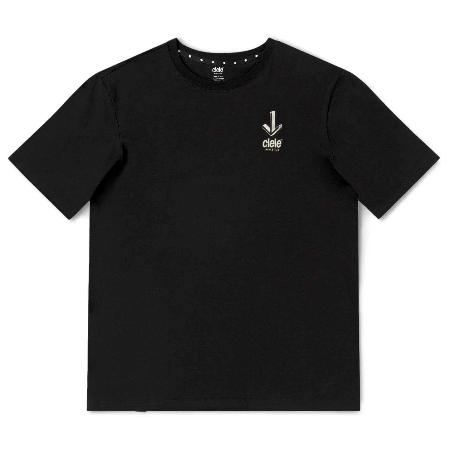 Тениска Ciele Athletics Ortshirt-Cafe Running shirt - Black