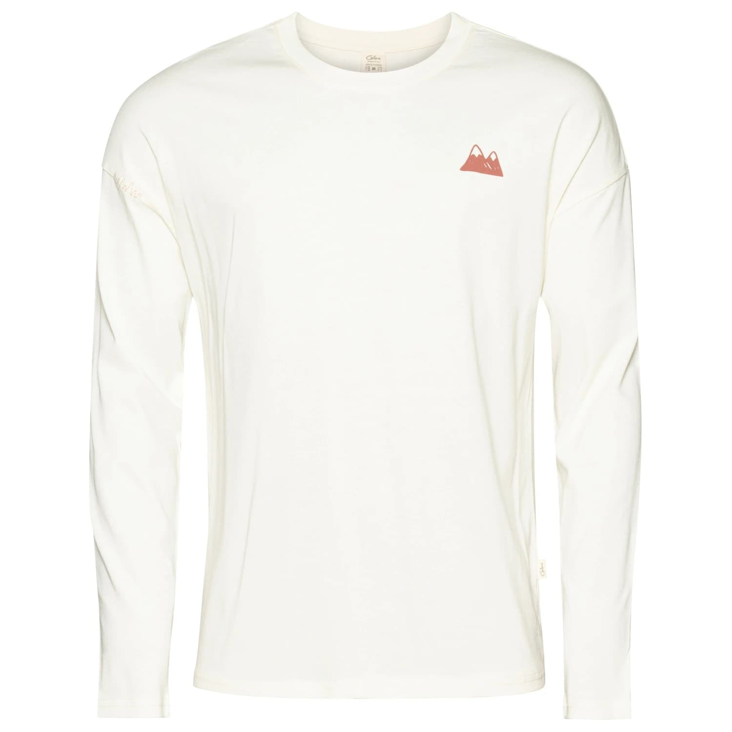 Мъжка блуза с дълъг ръкав Chillaz Tasmanien Game of Peaks Longsleeve - Creme