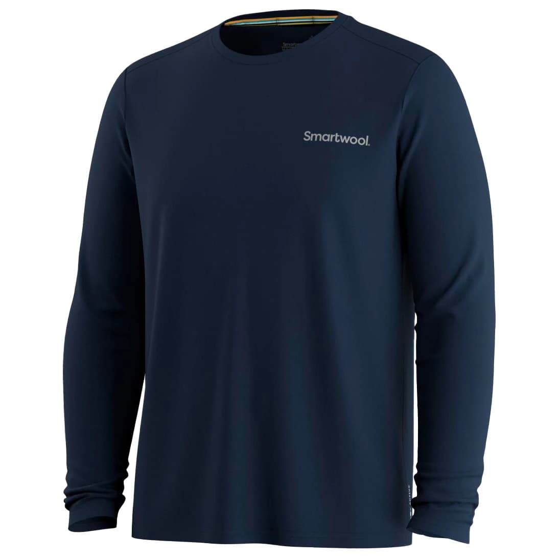 Мериносова блуза Smartwool Bearly Plaid Active Long Sleeve Graphic Tee Merino longsleeve - Deep Navy