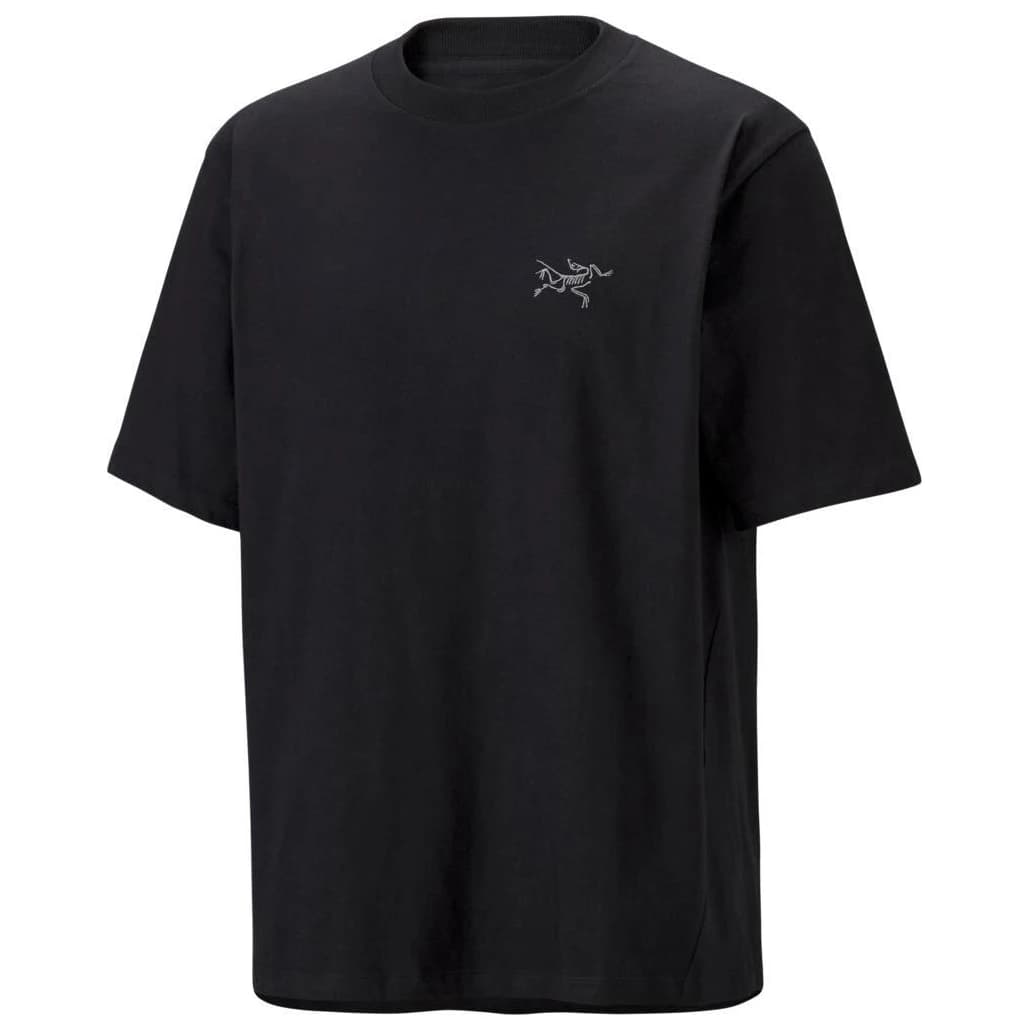 Тениска Arc'teryx Kragg Cotton Emblem Crew S/S T-shirt - Black