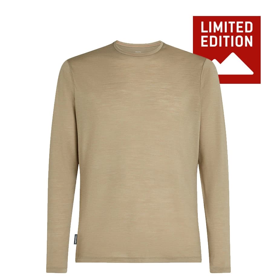 Мъжка мериносова блуза Icebreaker Merino 125 Cool-Lite Sphere III Exclusive Merino shirt - Flagstone