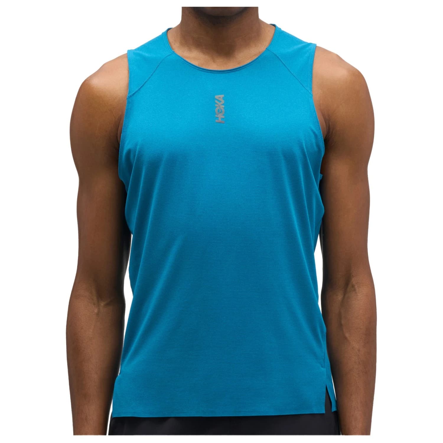 Мъжка тениска HOKA Everyrun Tank Running shirt - Night Glow Blue