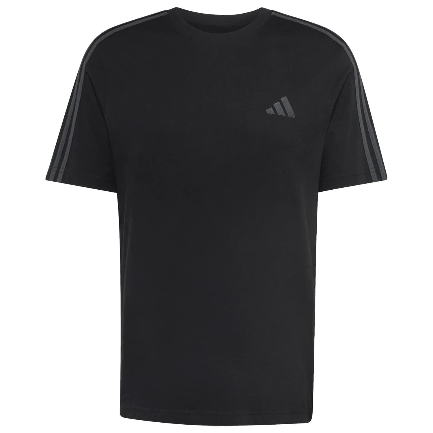 Мъжка тениска adidas Essentials Single Jersey Left Chest Branded Tee T-shirt - Black / Carbon