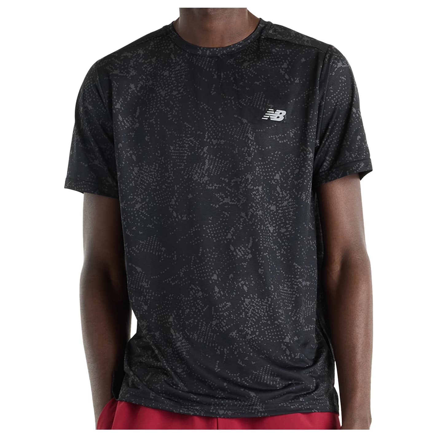 Тениска New Balance Sport Essential Printed T-Shirt Running shirt - Brown