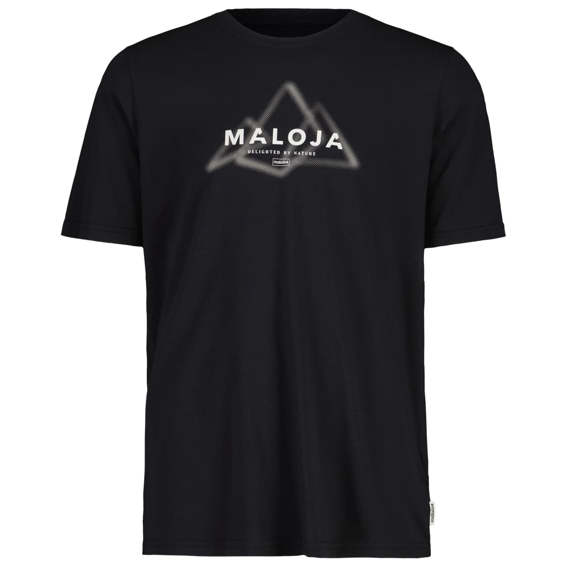 Мъжка спортна тениска Maloja MoschM. Sport shirt - Deep Black