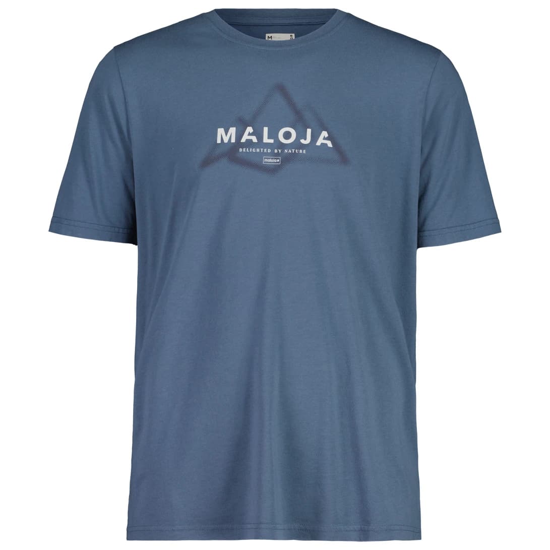 Мъжка спортна тениска Maloja MoschM. Sport shirt - Dusty Blue