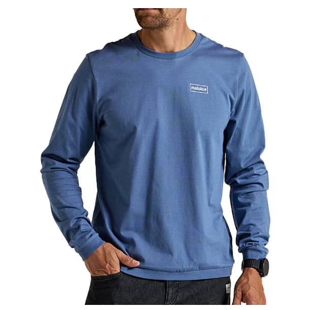 Блуза с дълъг ръкав Maloja TennaM. Longsleeve - Dusty Blue