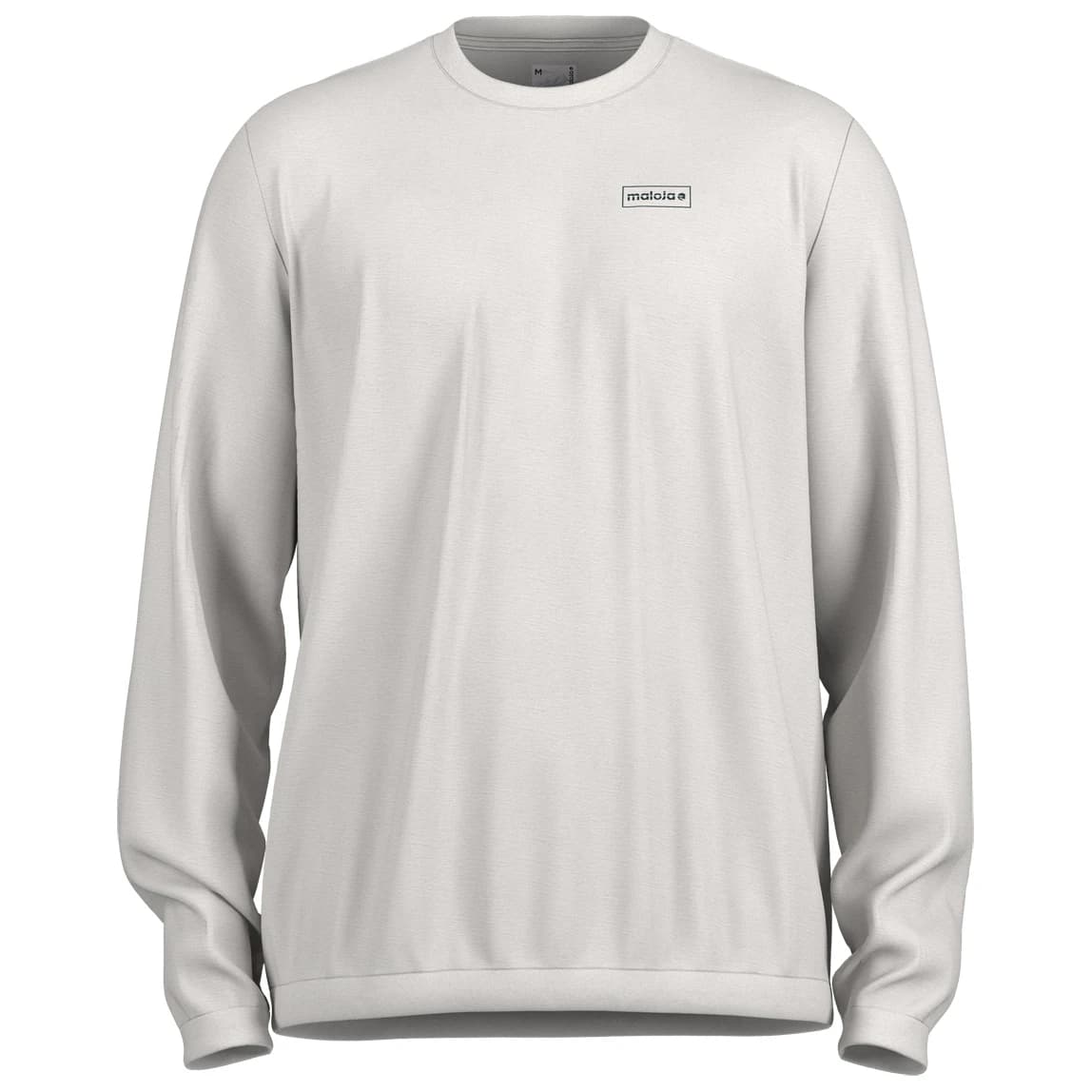 Блуза с дълъг ръкав Maloja TennaM. Longsleeve - Shaded White