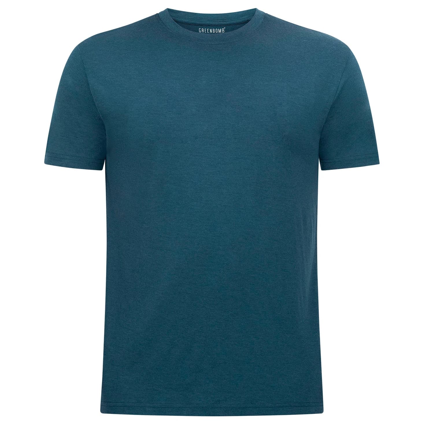 Мъжка мериносова блуза GreenBomb Basic Loom Merino shirt - Blue Pine