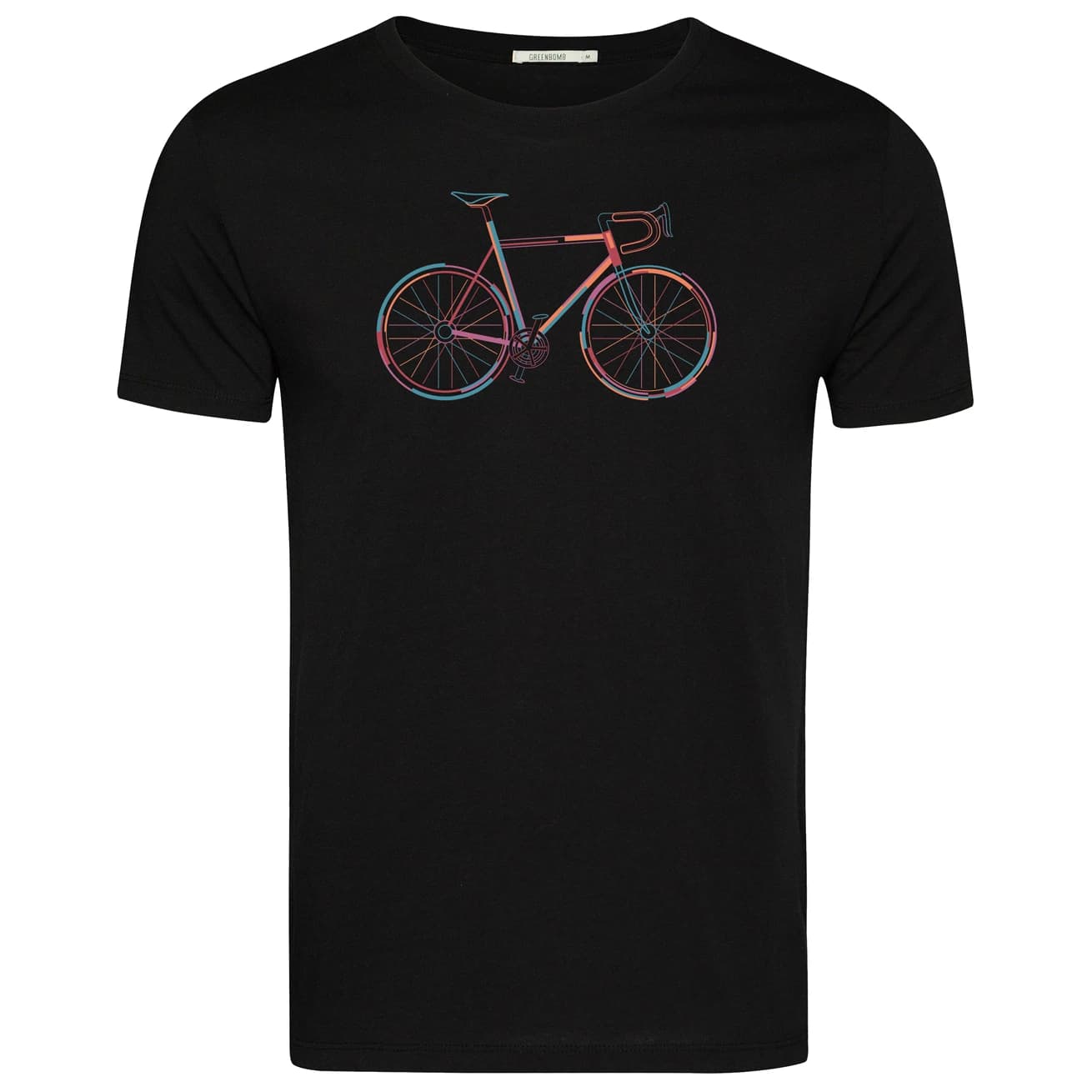 Мъжка тениска GreenBomb Colors Guide T-shirt - Black
