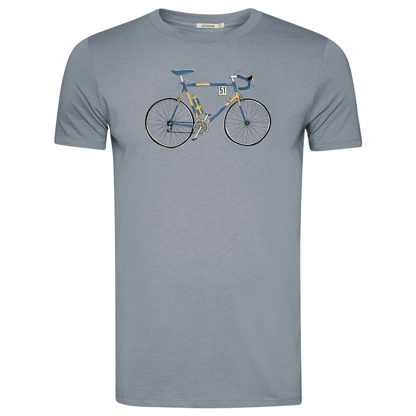 Мъжка тениска GreenBomb Knut 2 Guide T-shirt - Sea Smoke