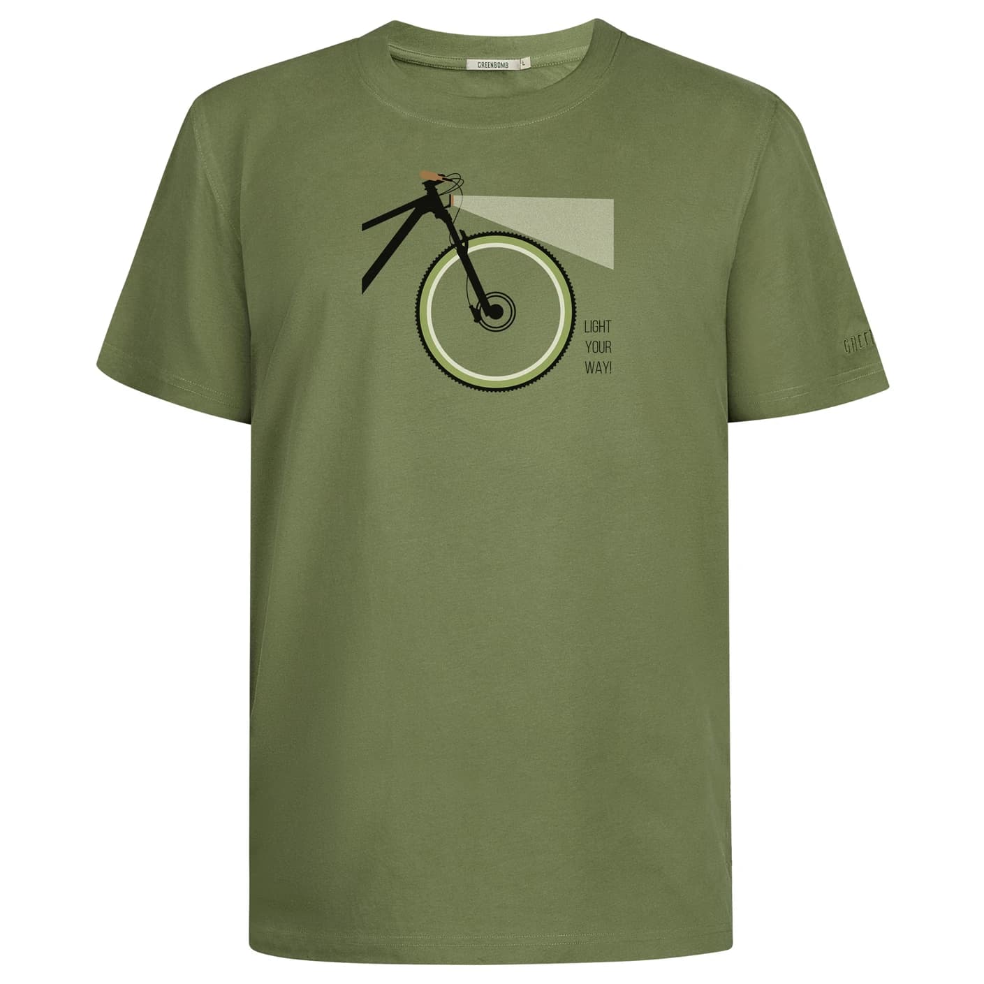 Мъжка тениска GreenBomb Light Fusion T-shirt - Dark Seed