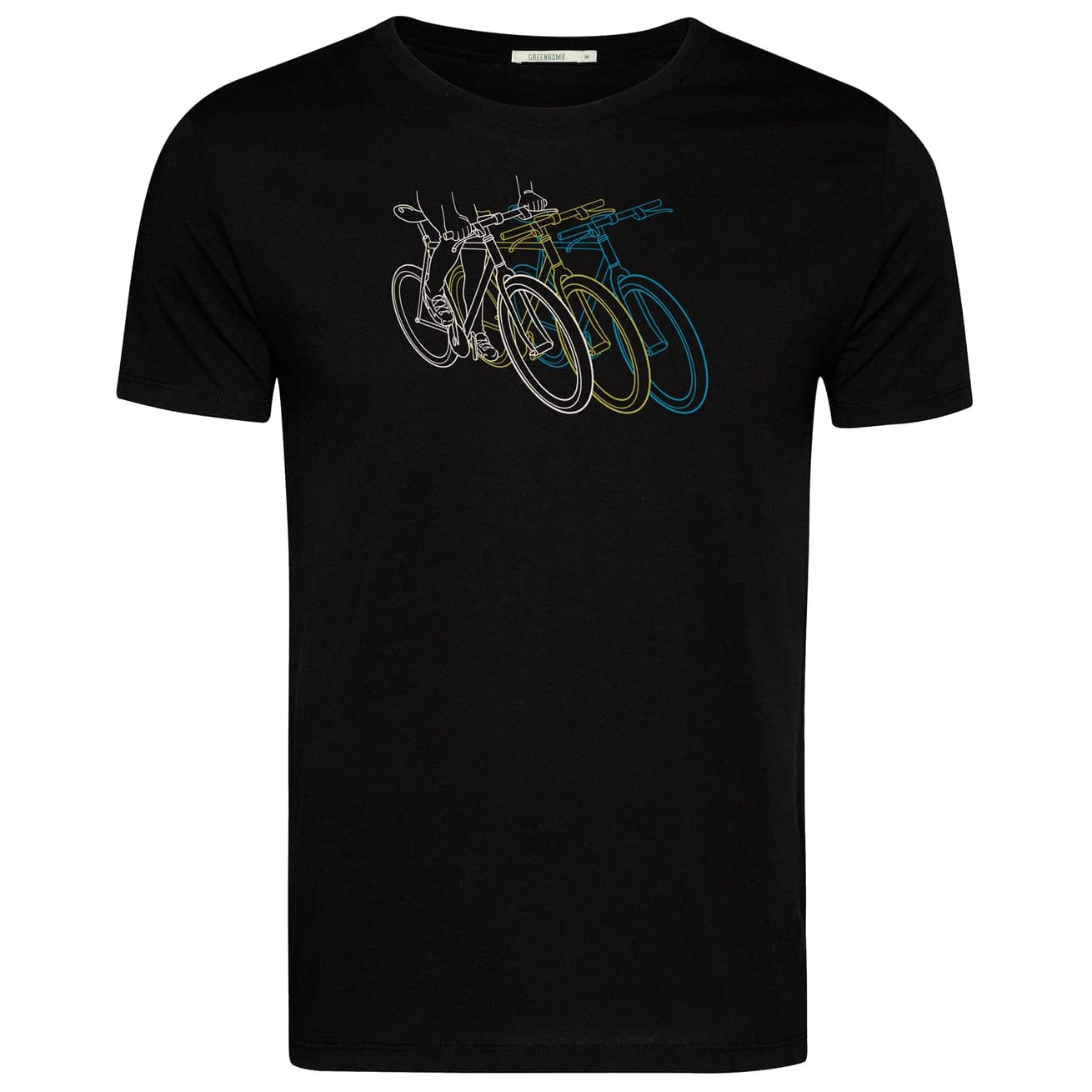 Мъжка тениска GreenBomb Race Guide T-shirt - Black