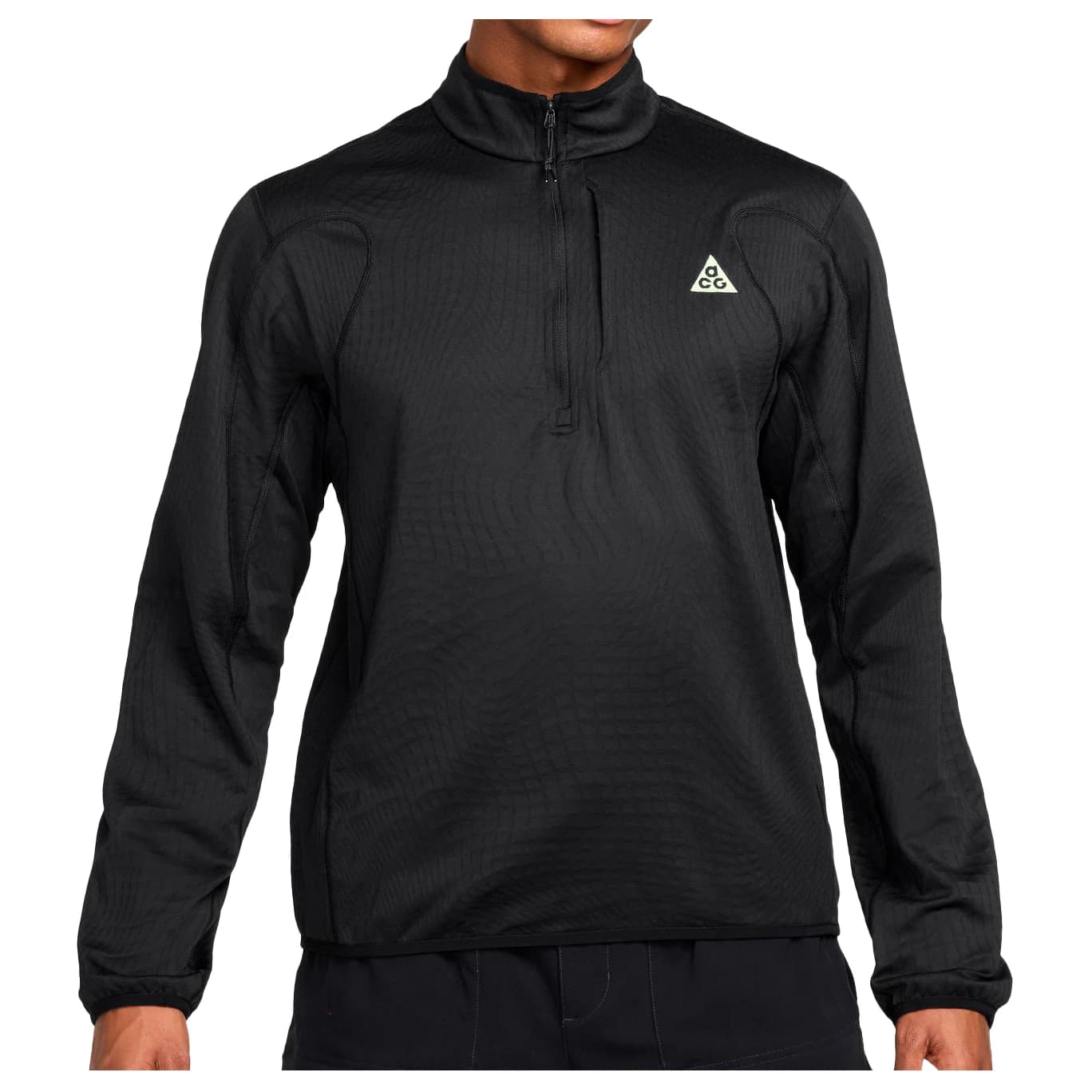 Мъжка спортна тениска Nike ACG Therma Fit Wolf Grid Half-Zip Top Fleece jumper - Black / Summit White