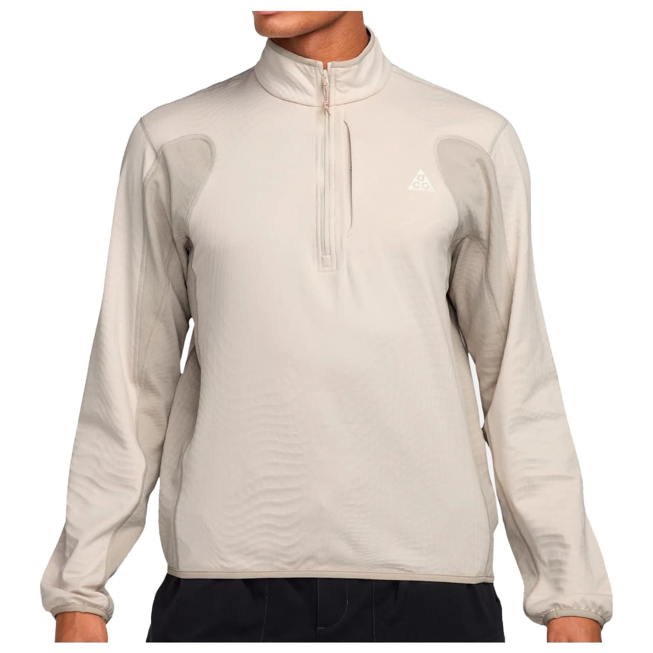 Мъжка спортна тениска Nike ACG Therma Fit Wolf Grid Half-Zip Top Fleece jumper - Light Orewood Brown / Cream II / Summit White