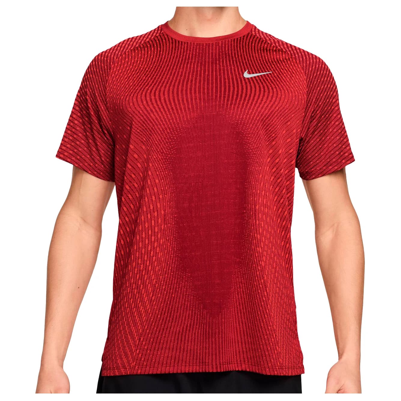 Тениска Nike AF Stride S/S Top Running shirt - Tough Red / Bright Crimson / Reflective