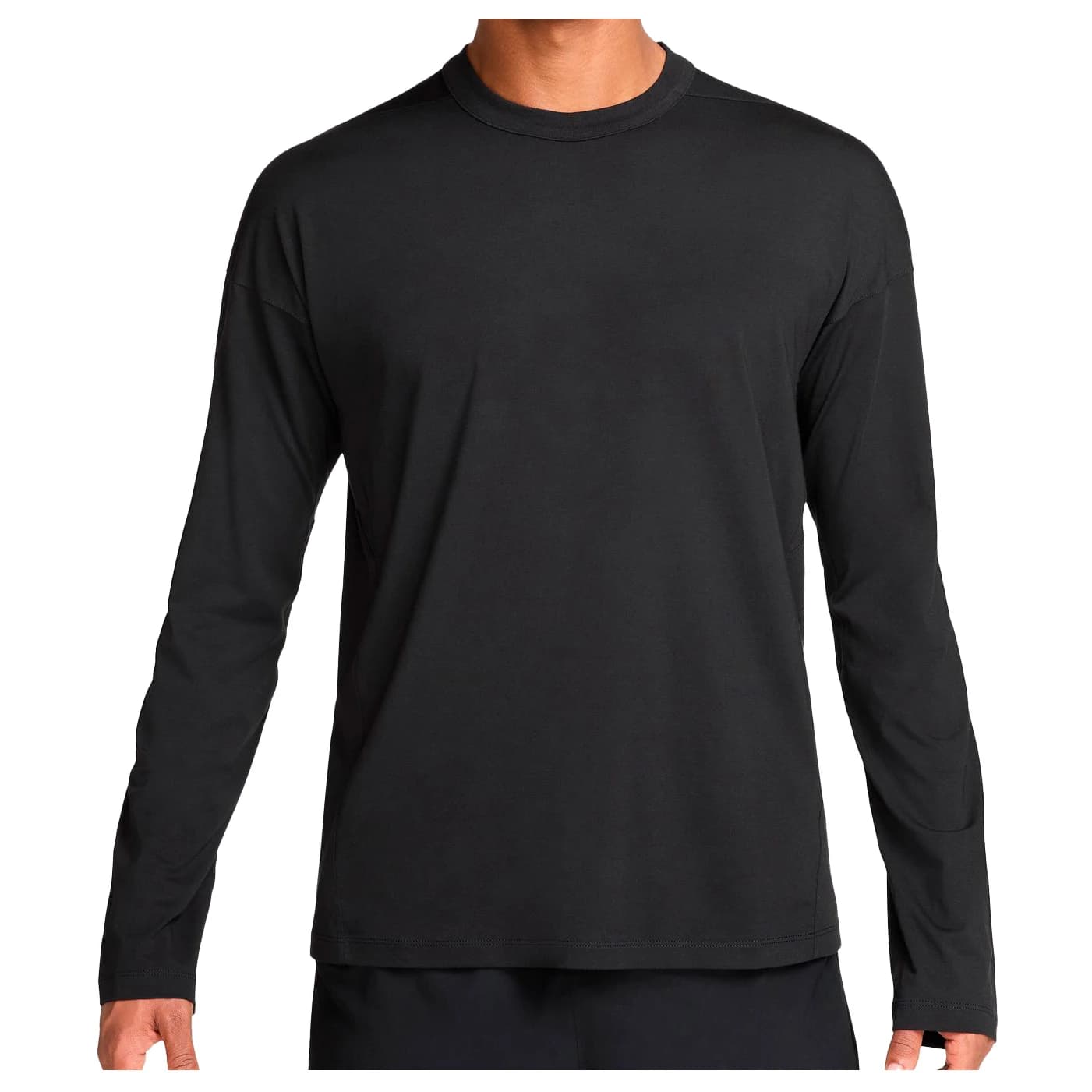Мъжка блуза с дълъг ръкав Nike Dri-Fit 24.7 Inner Strength Jersey Knit L/S Top Longsleeve - Black / Black / Dark Smoke Grey