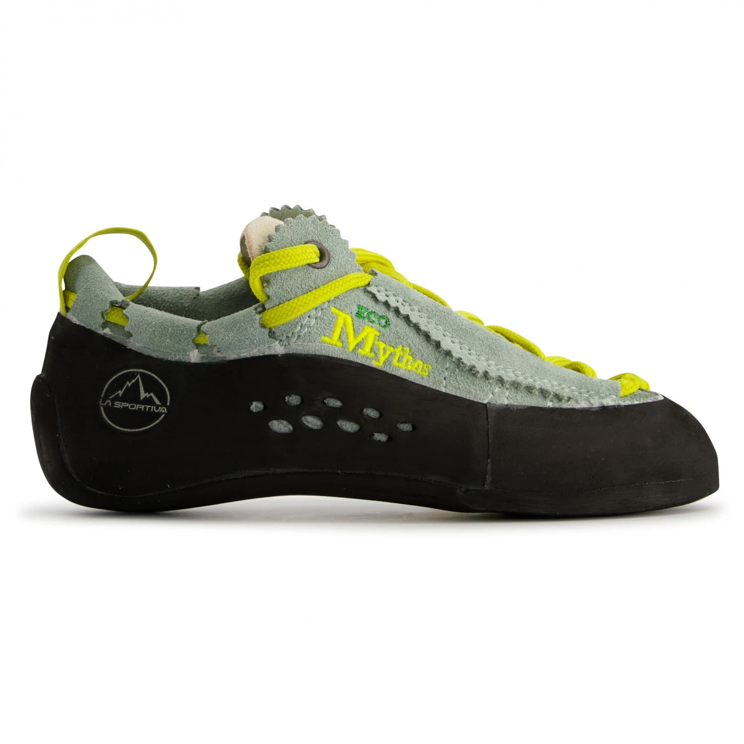 Дамски обувки с връзки La Sportiva Women's Mythos Eco Climbing shoes - Green Bay