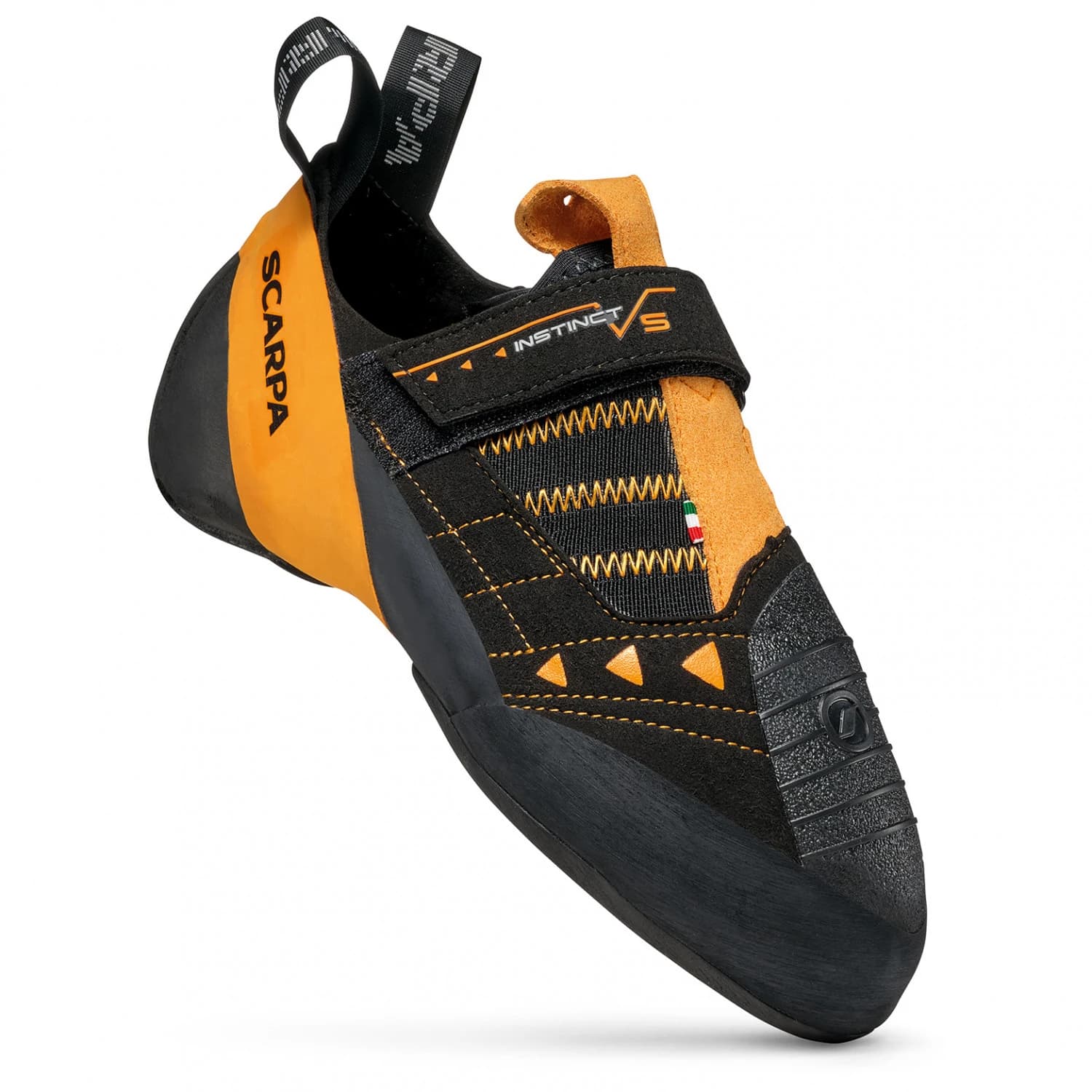 Обувки с велкро Scarpa Instinct VS Climbing shoes - Black