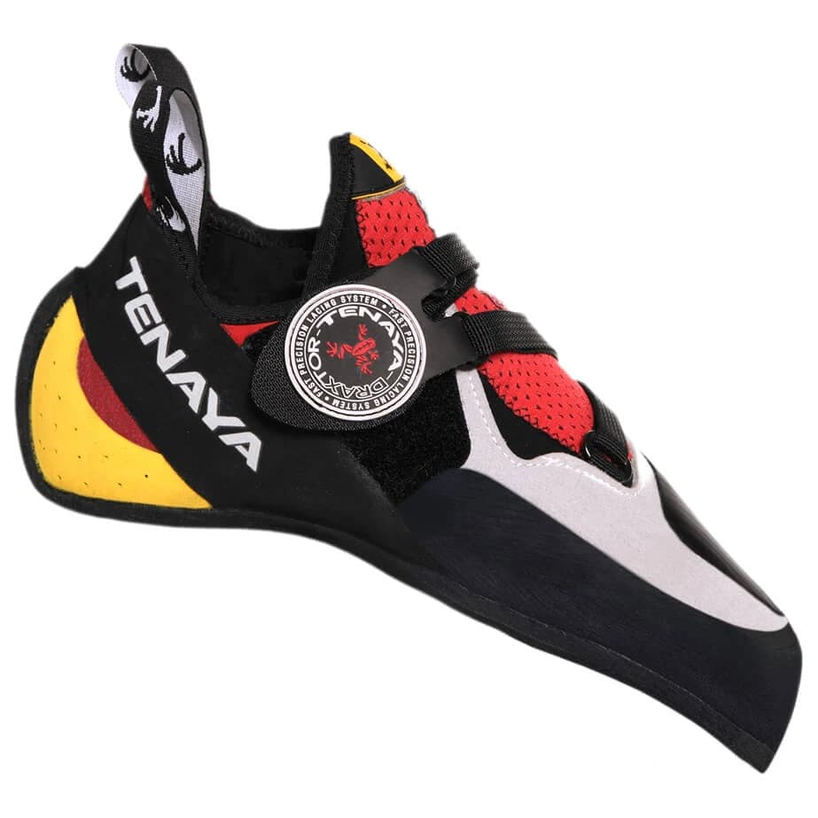 Обувки с велкро Tenaya Iati Climbing shoes - Black / White / Red