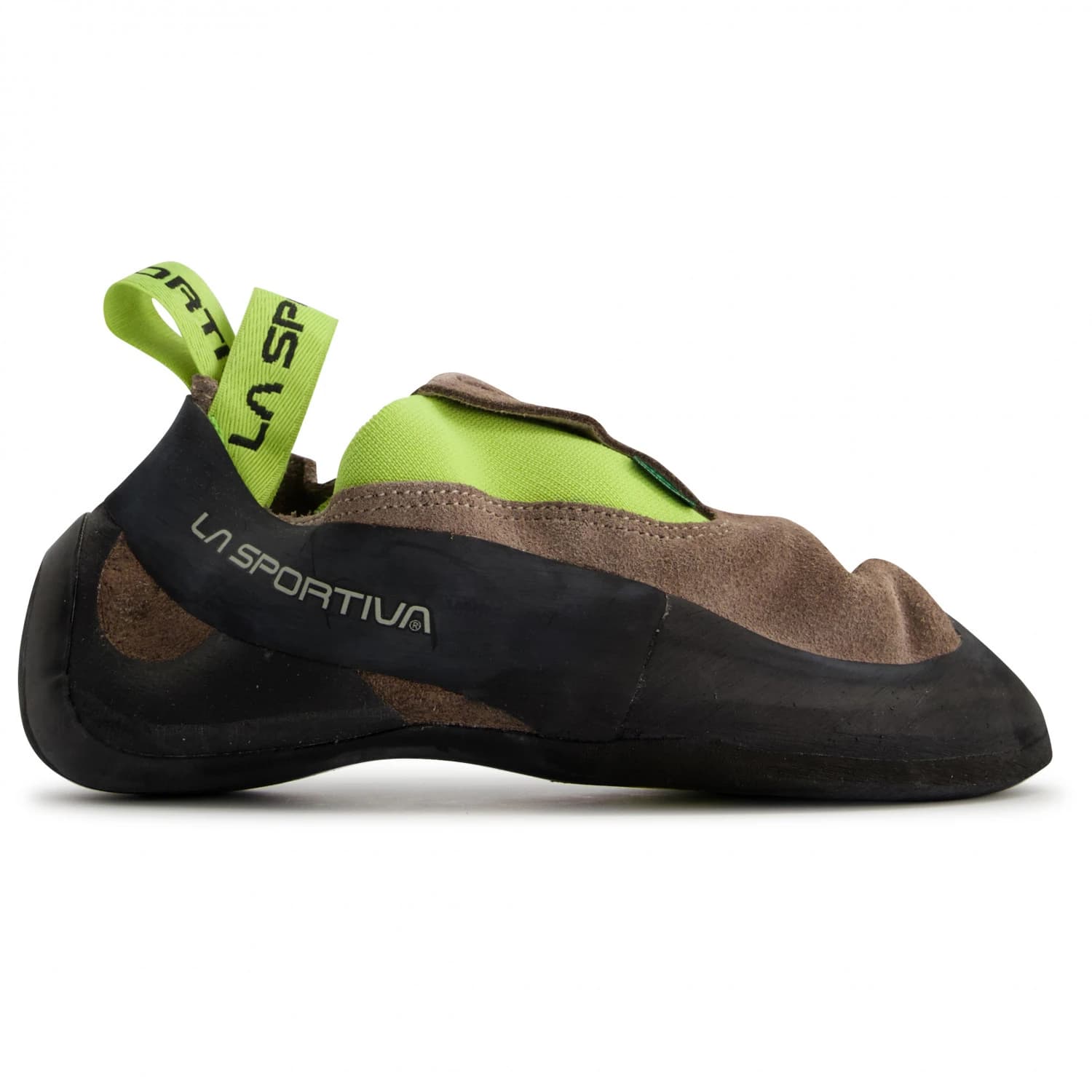 Обувки без връзки La Sportiva Cobra Eco Climbing shoes - Falcon Brown / Apple Green