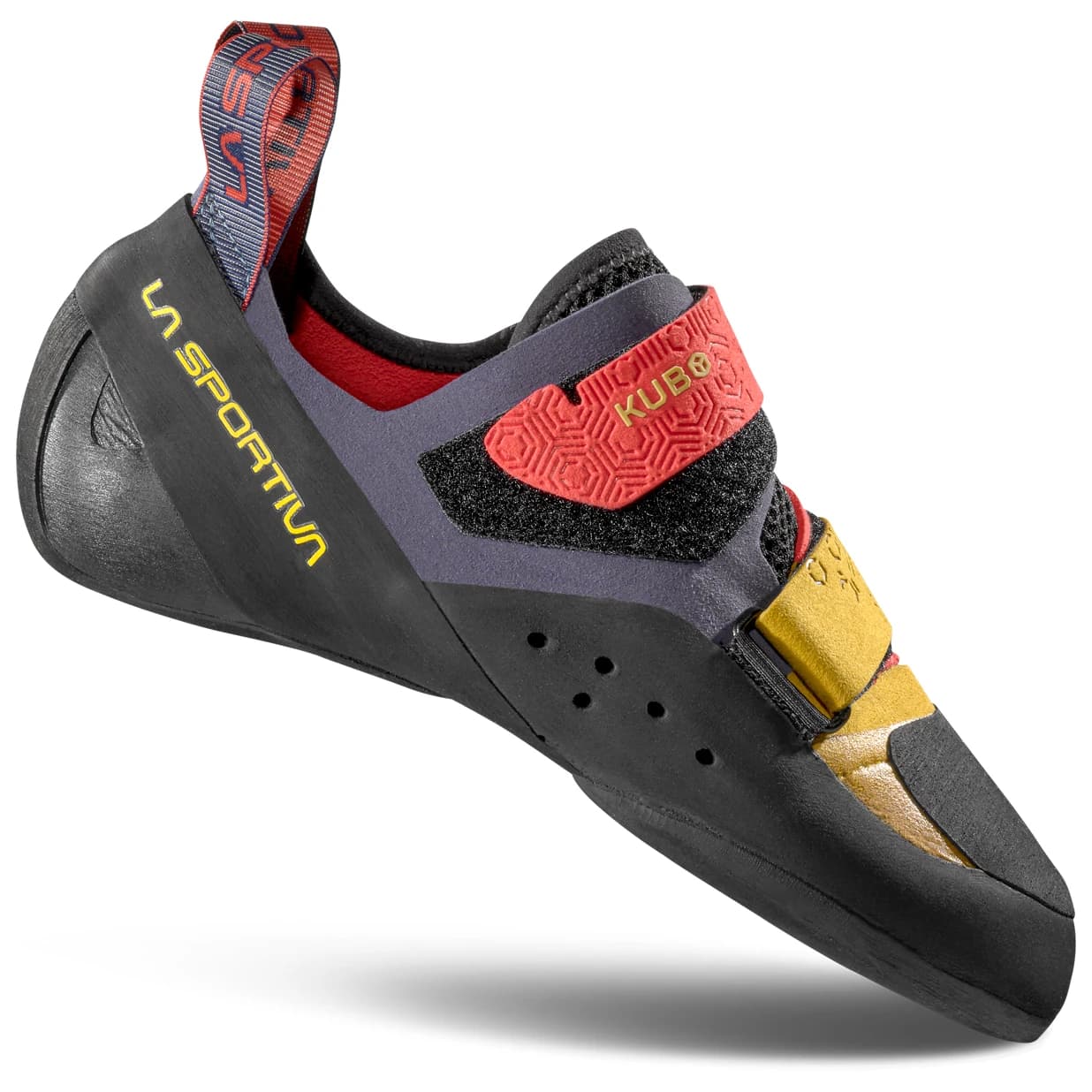 Мъжки обувки с велкро La Sportiva Kubo Climbing shoes - Savana / Mountain Red