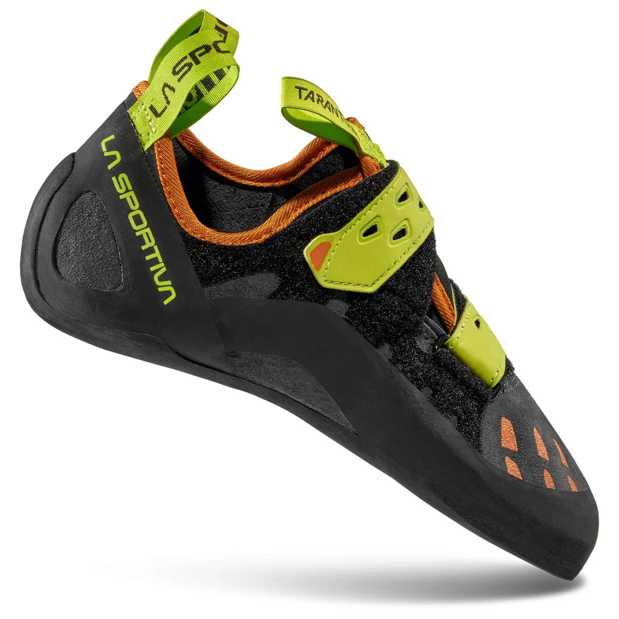 Мъжки обувки с велкро La Sportiva Tarantula Climbing shoes - Carbon / Lime Punch