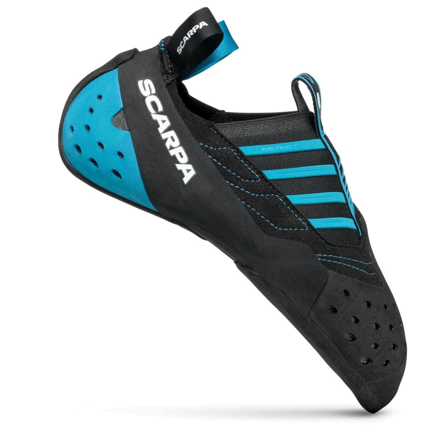 Обувки без връзки Scarpa Instinct S Climbing shoes - Black / Azure