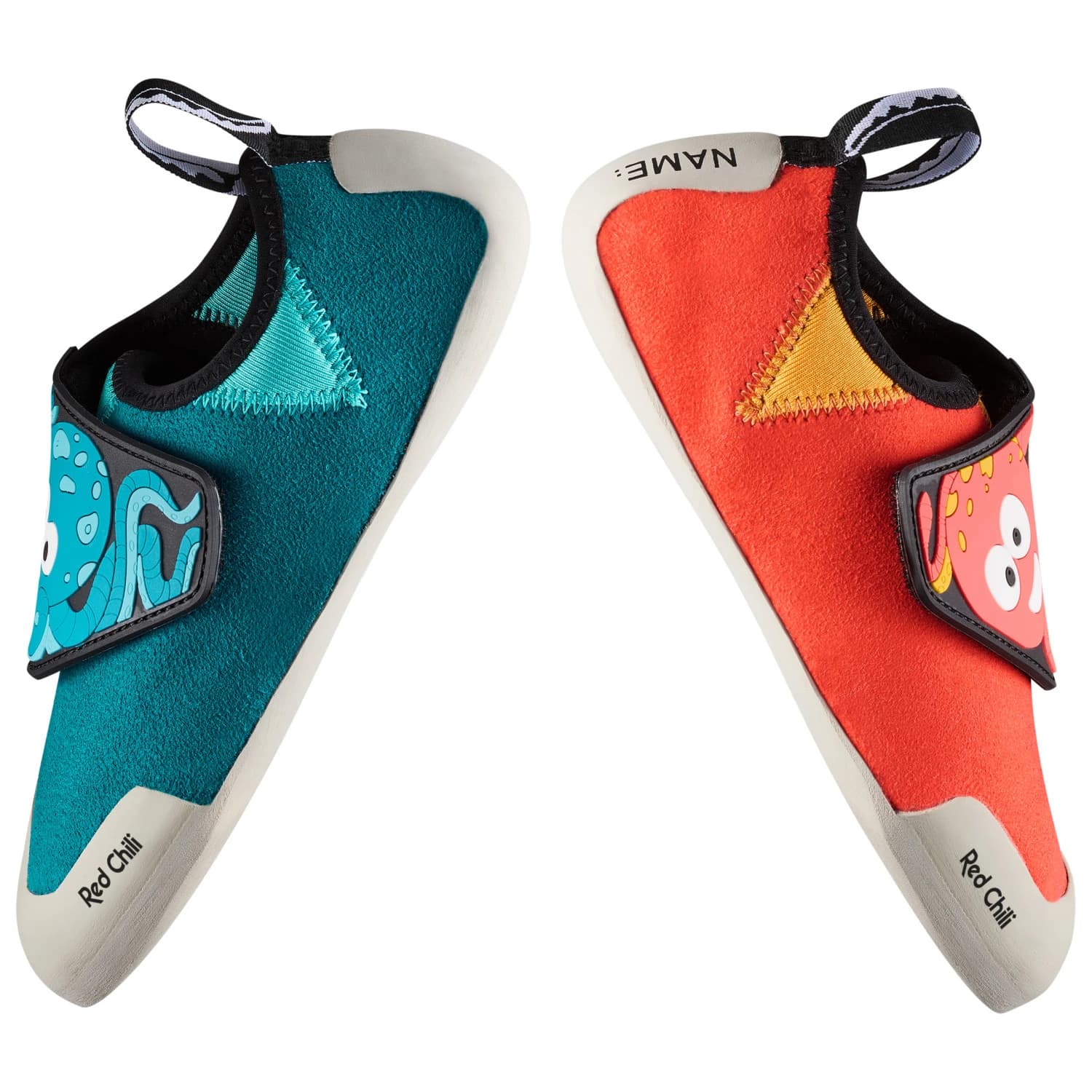 Детски обувки с велкро Red Chili Kid's Pulpo Climbing shoes - Blue / Red