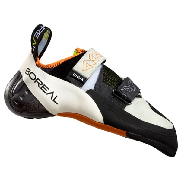 Дамски обувки с велкро Boreal Women's Crux Climbing shoes - Orange / White